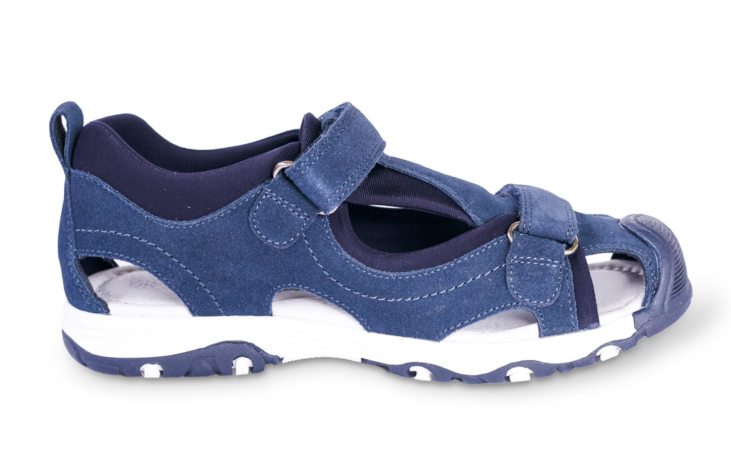 Genuine leather sandals for big boys, with arch support