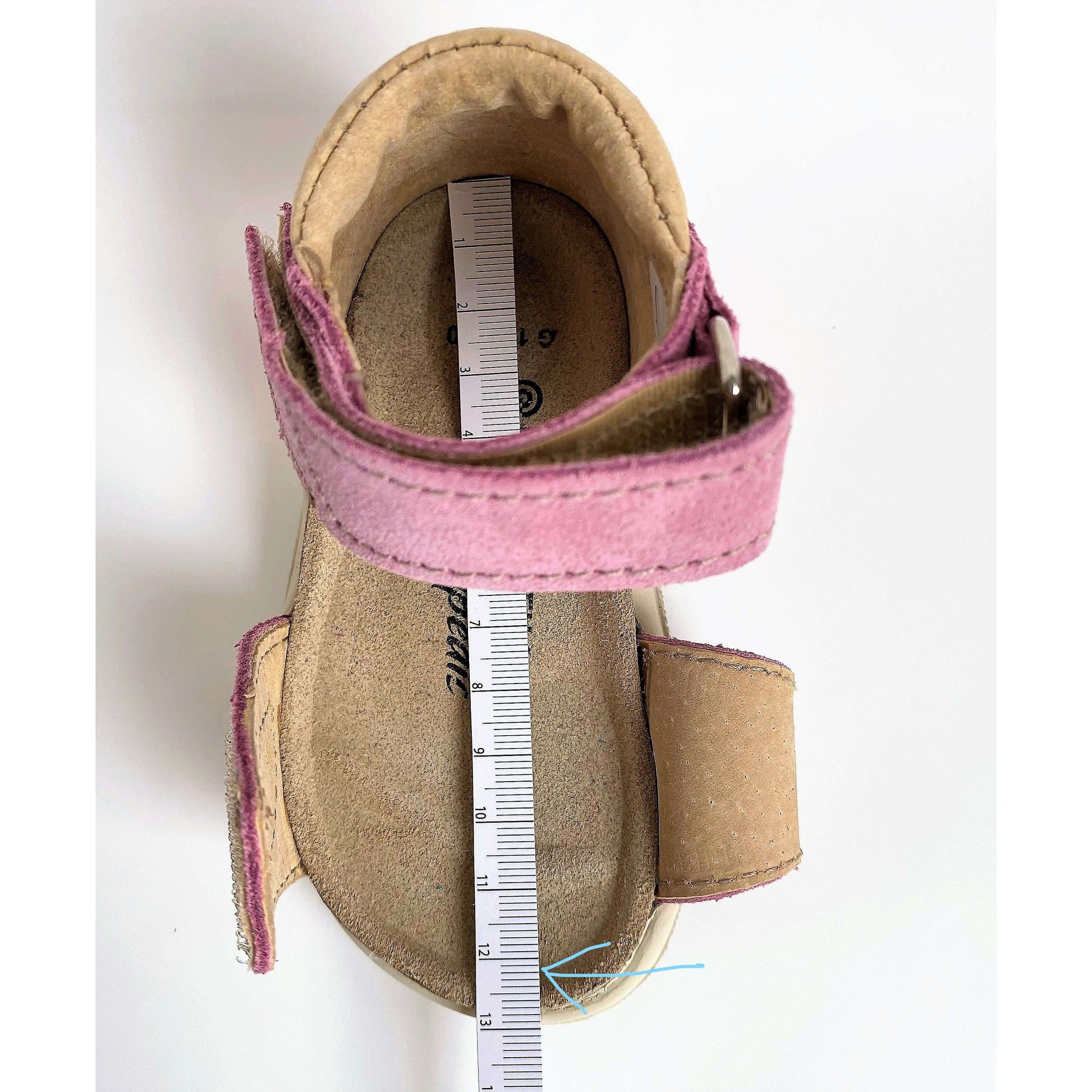 orthopedic girl sandals: T77: color pink - feelgoodshoes.ae