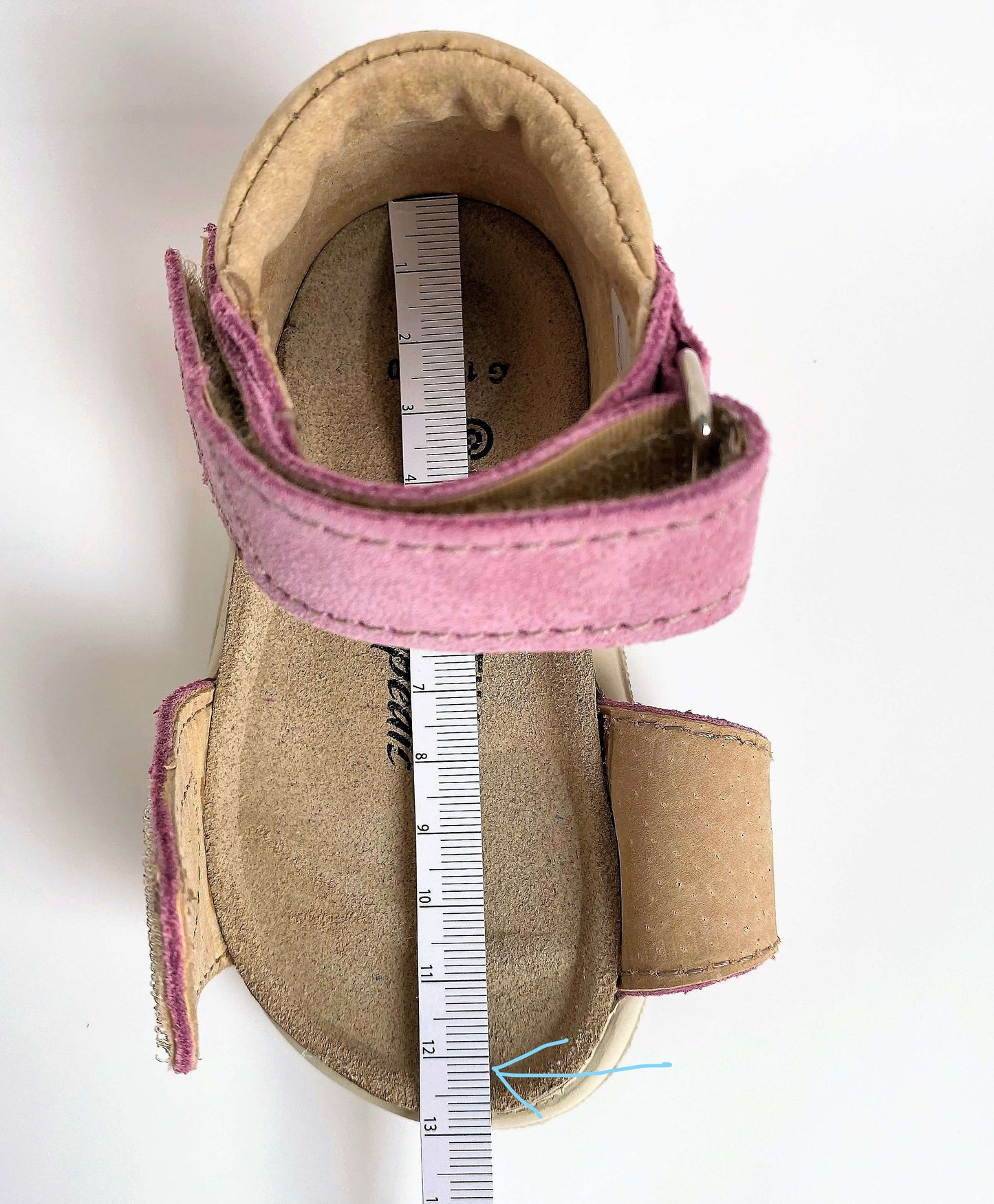 orthopedic boy sandals: T77: color blue - feelgoodshoes.ae