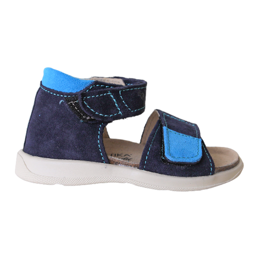 orthopedic boy sandals: T77: color blue - feelgoodshoes.ae