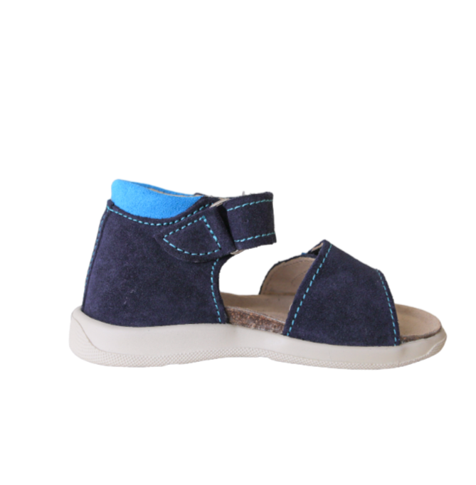 orthopedic boy sandals: T77: color blue