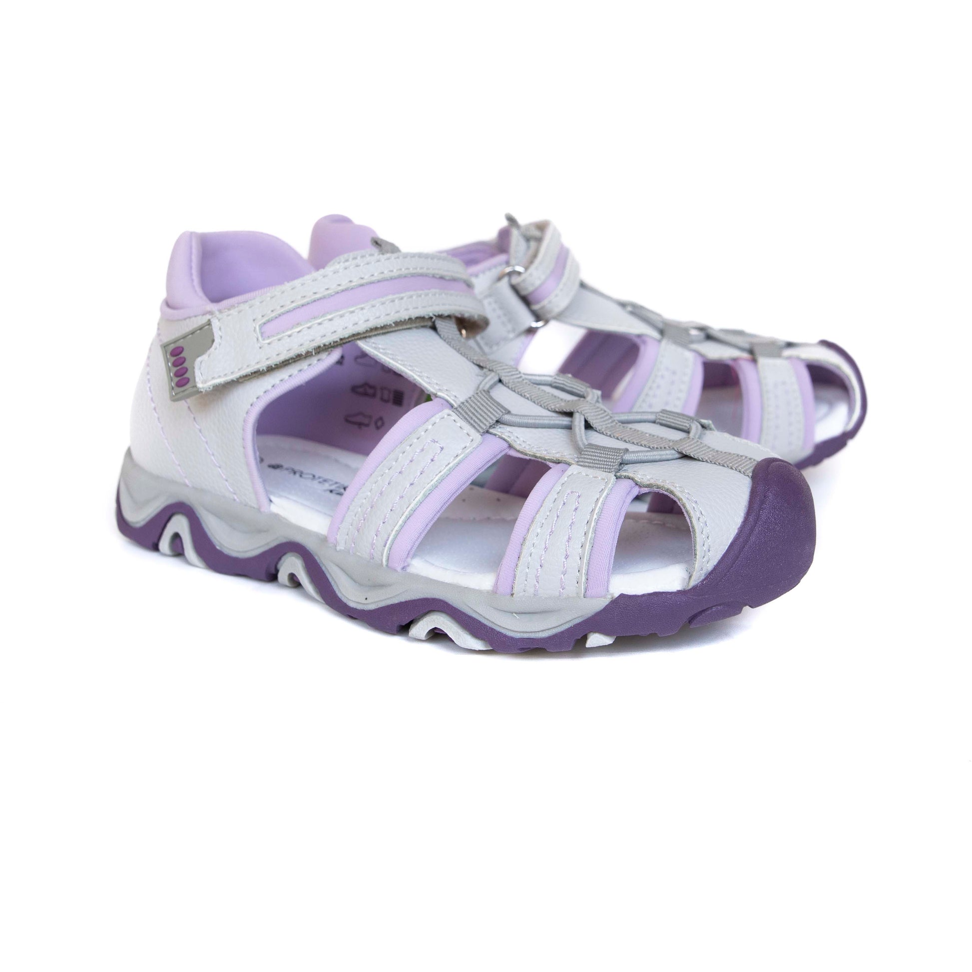 ART purple older girls arch support sandals - feelgoodshoes.ae