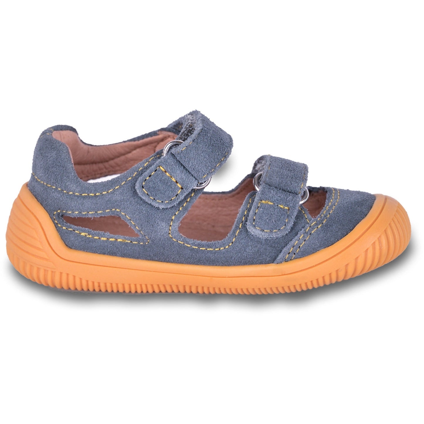 barefoot BERG gris toddler boy sneakers (narrow)