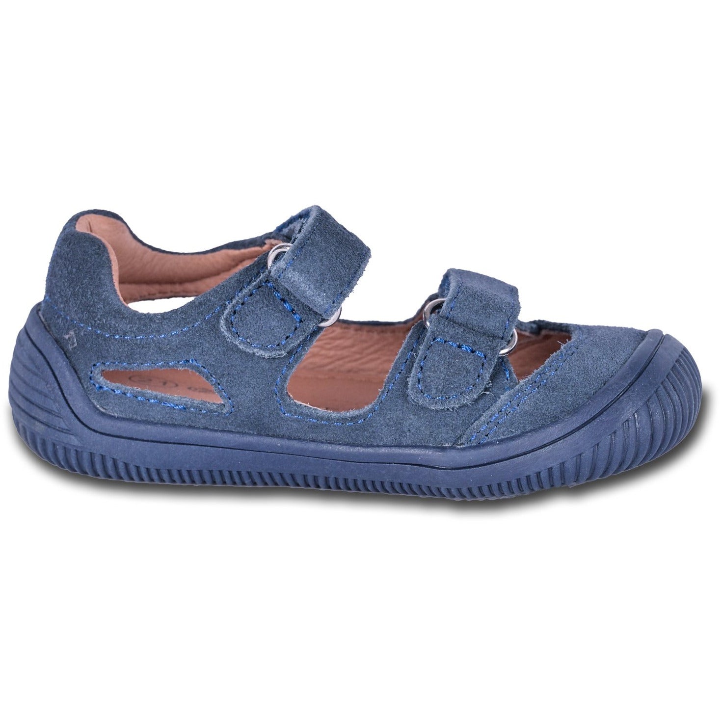 Genuine leather on the inside and upper of barefoot shoes