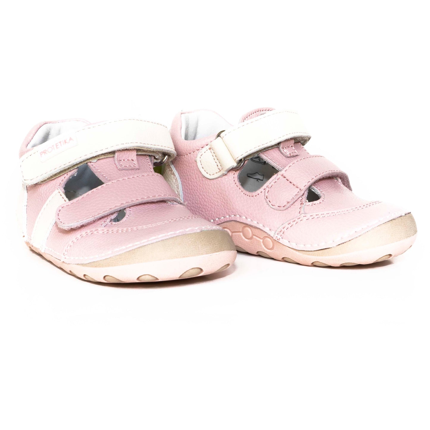 barefoot FLIP pink toddler girl sneakers (wide)
