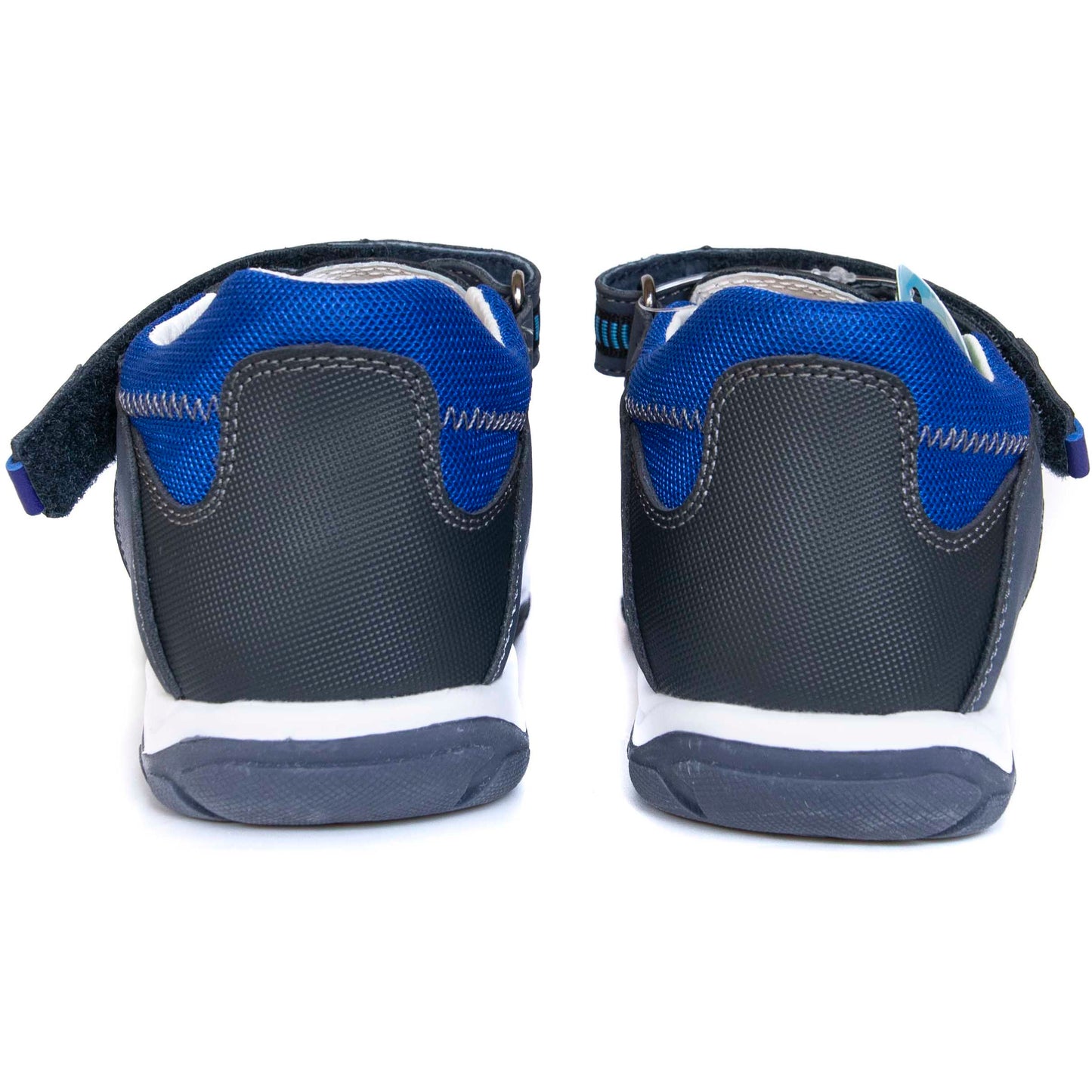 Firm heel sandals for boys who need help with body posture