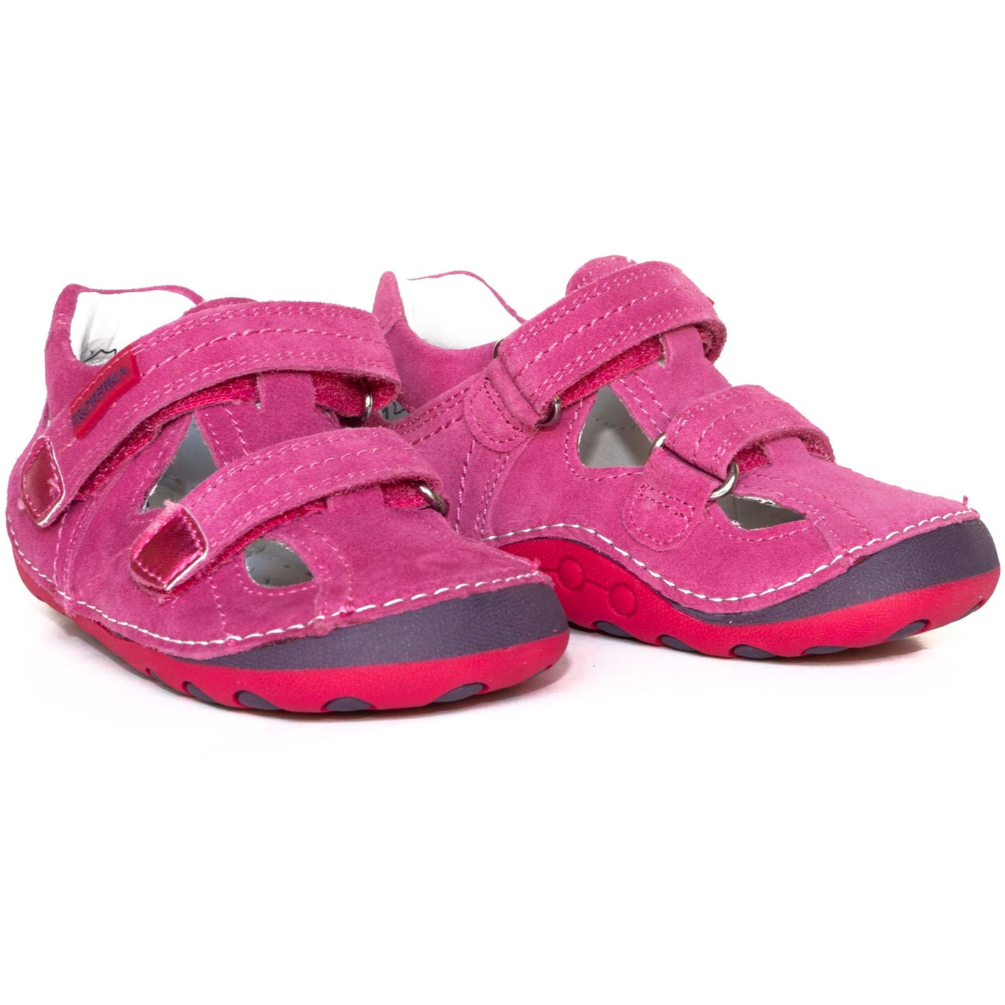 barefoot MELA toddler girl sneakers (wide)