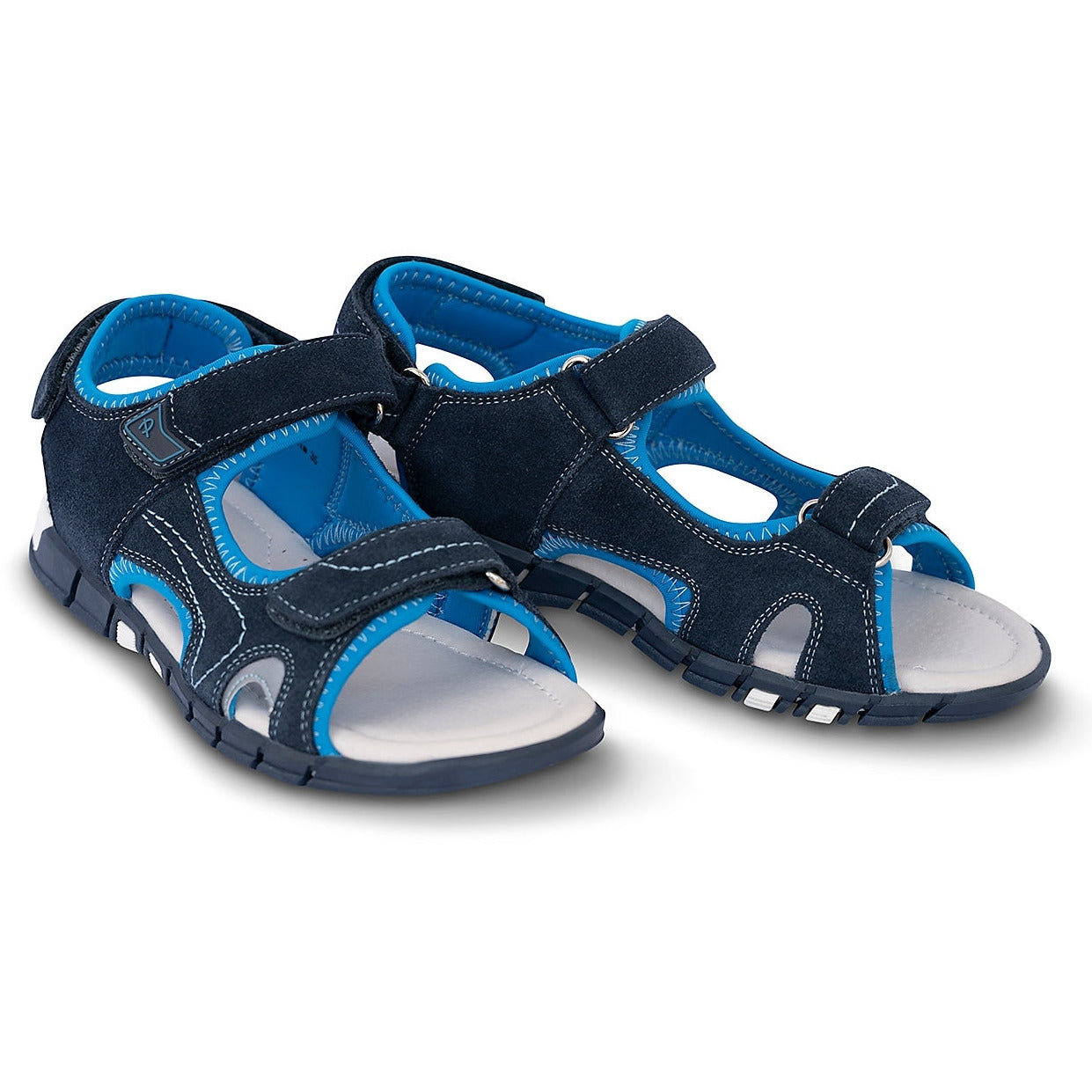Mesh inside, leather upper sandals for older boys by Protetika