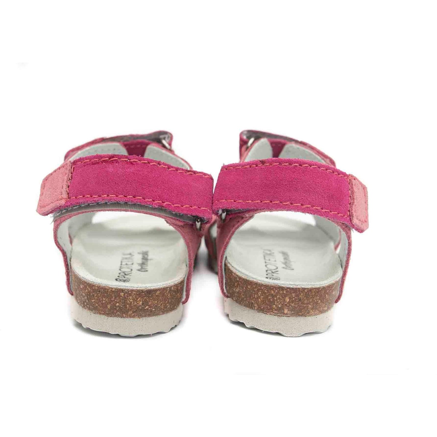 orthopedic older girls sandals  with open heel: T27: color pink - feelgoodshoes.ae