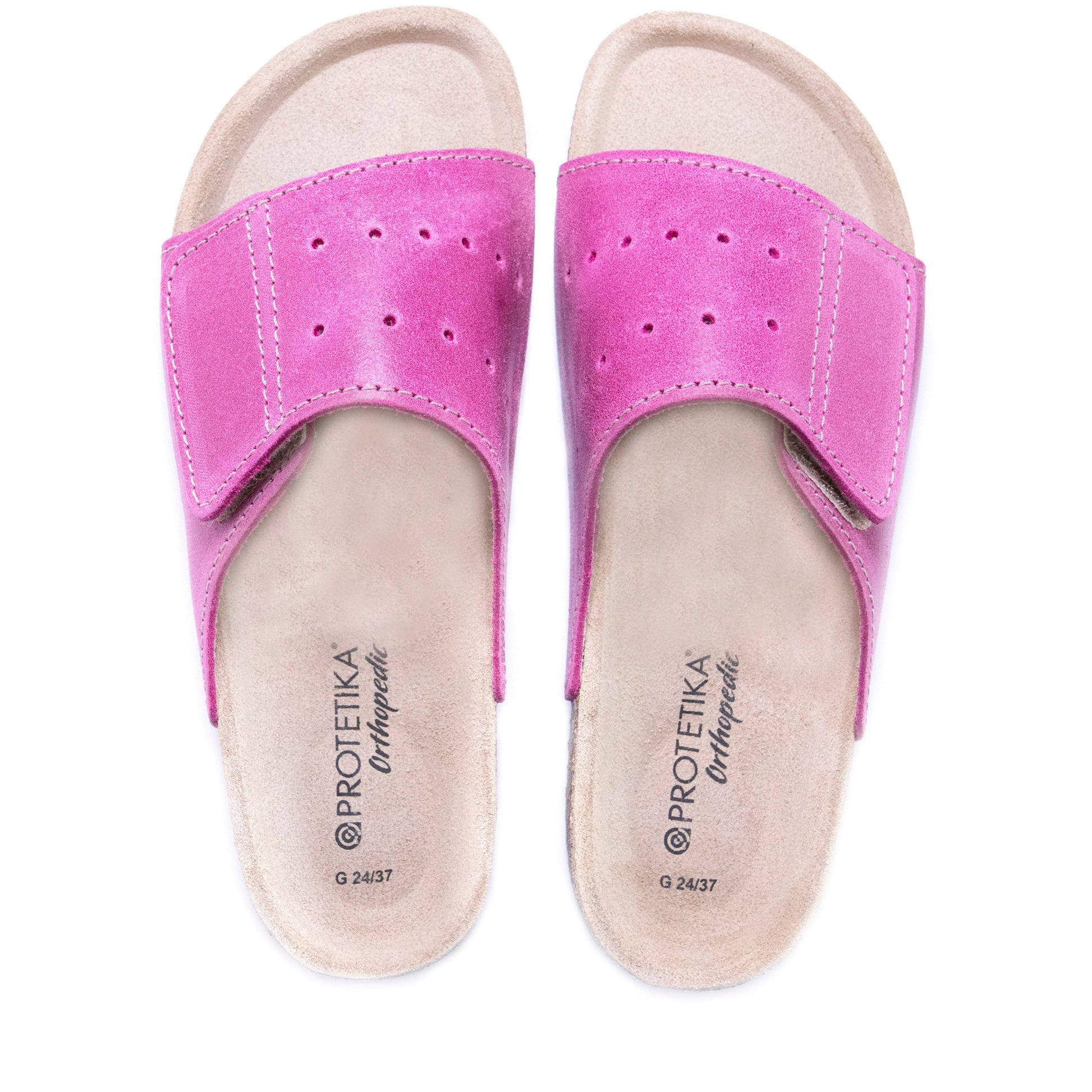 T56: color 80 - pink ladies orthotic sandals - feelgoodshoes.ae