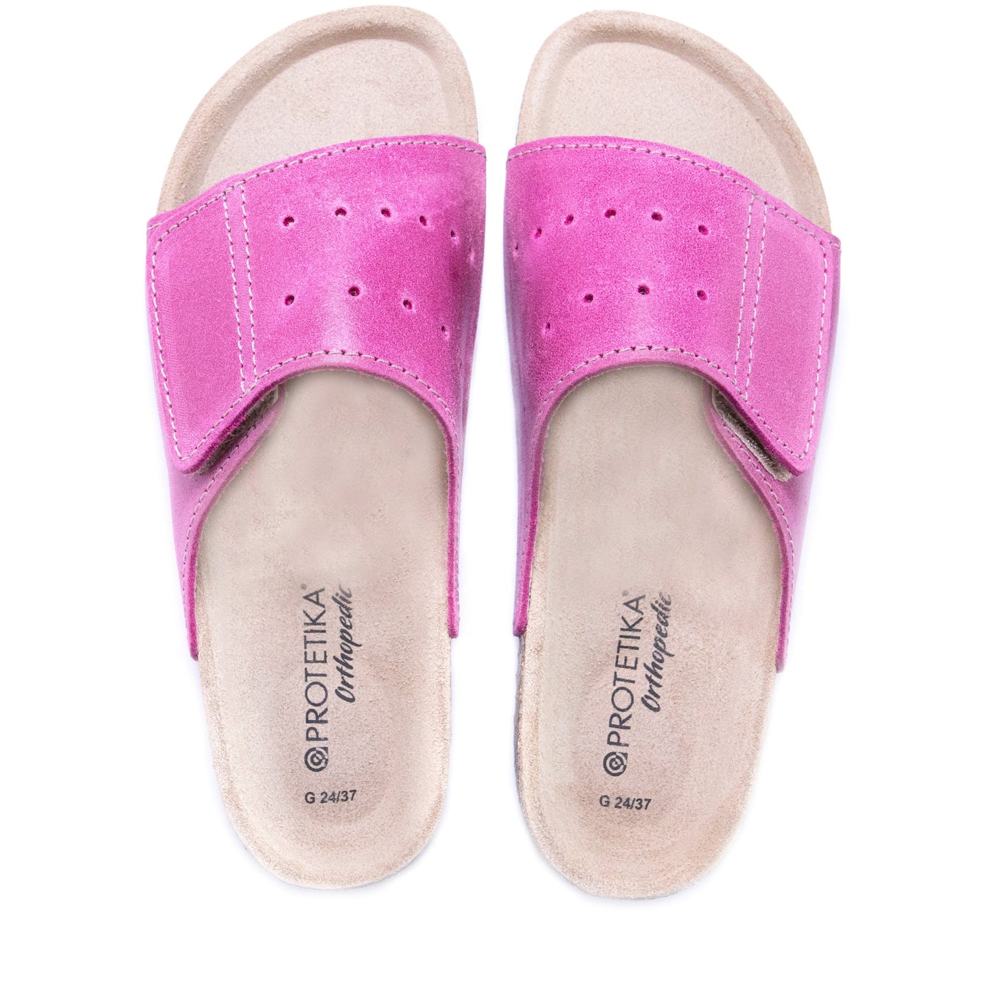 T56: color 80 - pink ladies orthotic sandals - feelgoodshoes.ae