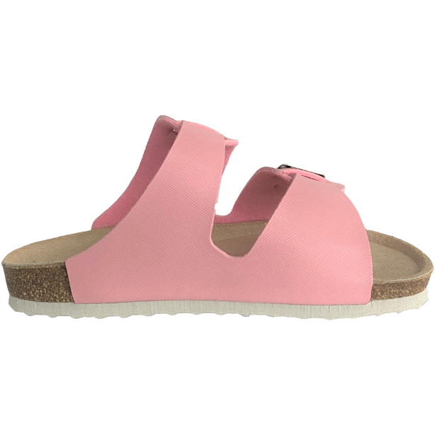 Cork orthotic sandals with high arch support and deep heel cup