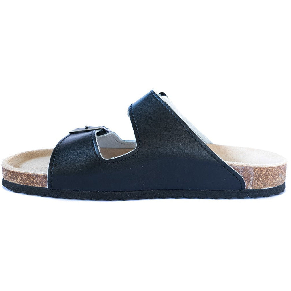 WALKER: colour black - ladies, boys and men orthotic sandals - feelgoodshoes.ae