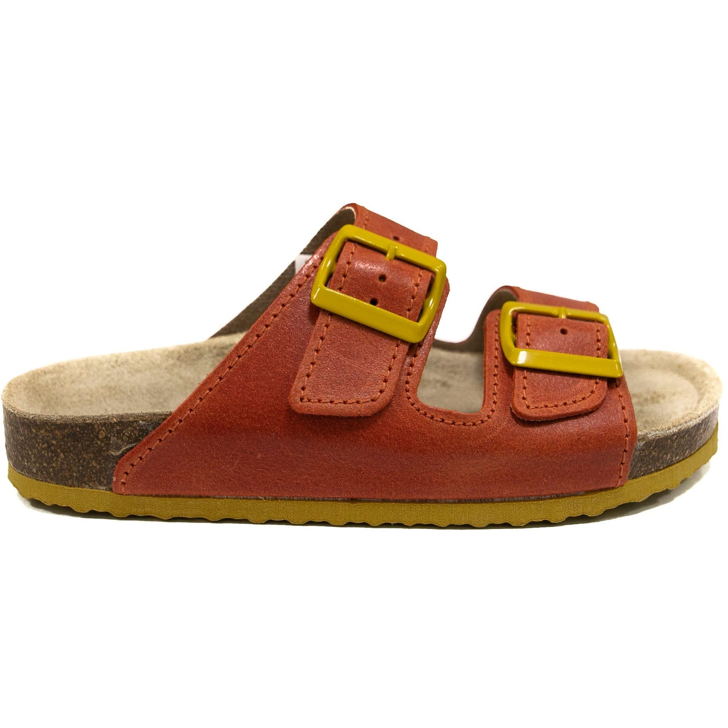 WALKER: colour orange - ladies orthotic sandals - feelgoodshoes.ae