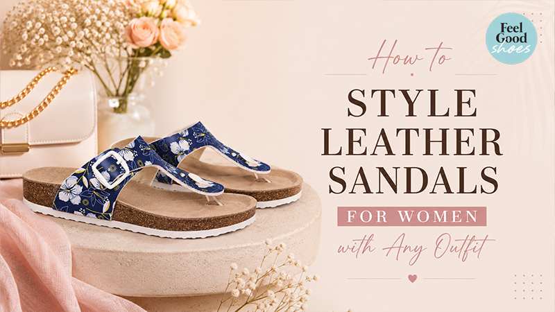 Leather Sandals for Women