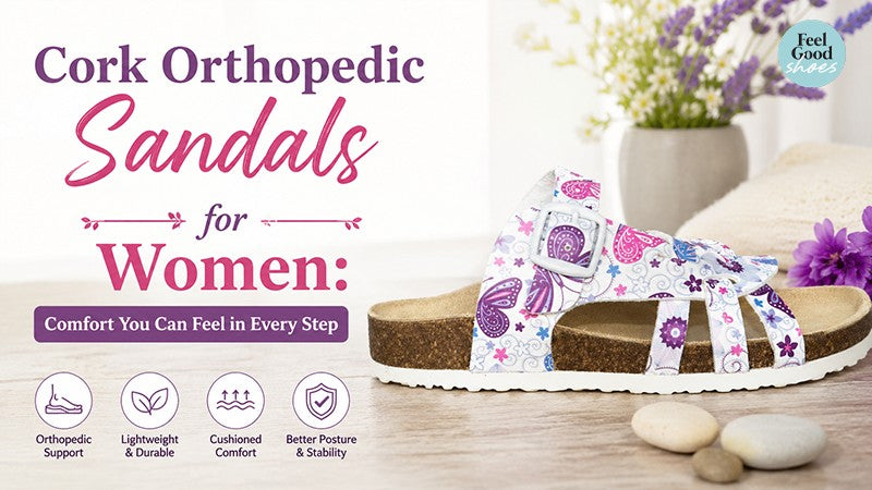 Cork Orthopedic Sandals for Women: Comfort You Can Feel in Every Step