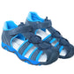 Dark blue orthopedic sandals by Protetika.