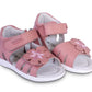 Open toe sandals with firm heels by Protetika, import from Europe.