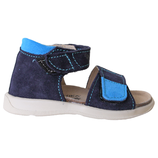 orthopedic boy sandals: T77: color blue