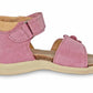 High arch support leather orthopedic sandals for girls