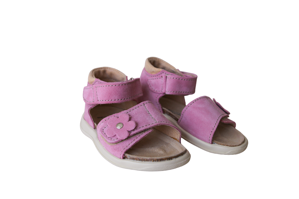 orthopedic girl sandals: T77: color pink - feelgoodshoes.ae
