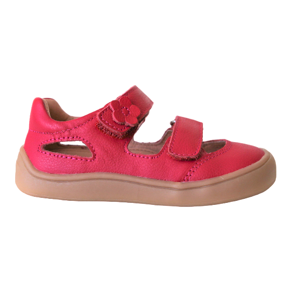 barefoot TERY red girls sneakers (narrow) - feelgoodshoes.ae