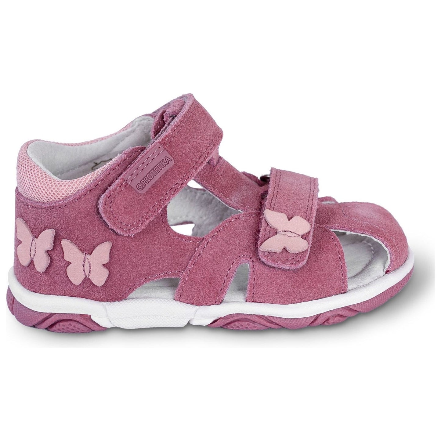 UMA pink toddler girl arch support sandals