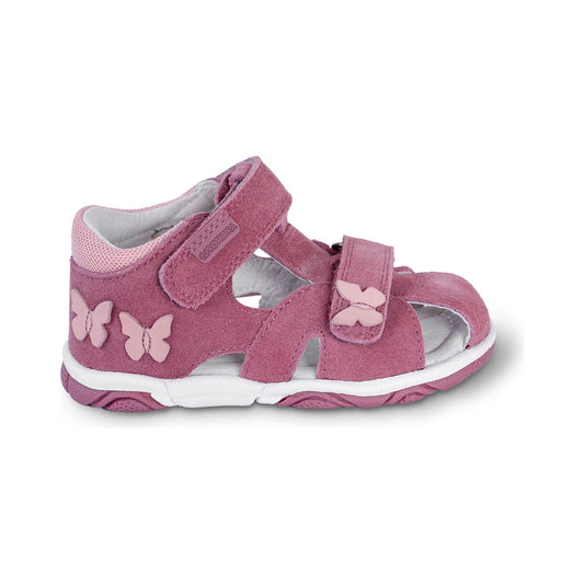UMA pink toddler girl arch support sandals - feelgoodshoes.ae