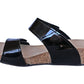 Women black sandals