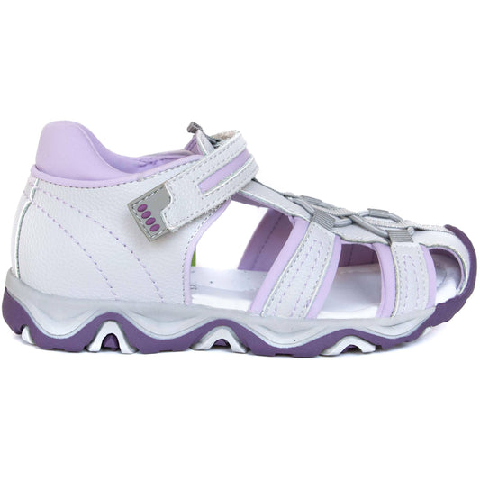 Smooth leather arch support sportive sandals for older girls from PROTETIKA are a great option for your active girls.