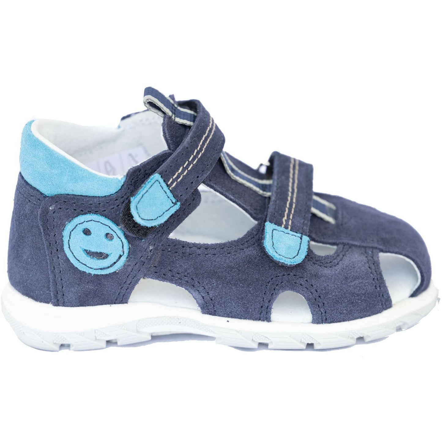 orthopedic toddler boy sandals: T102: color blue turquoise - feelgoodshoes.ae