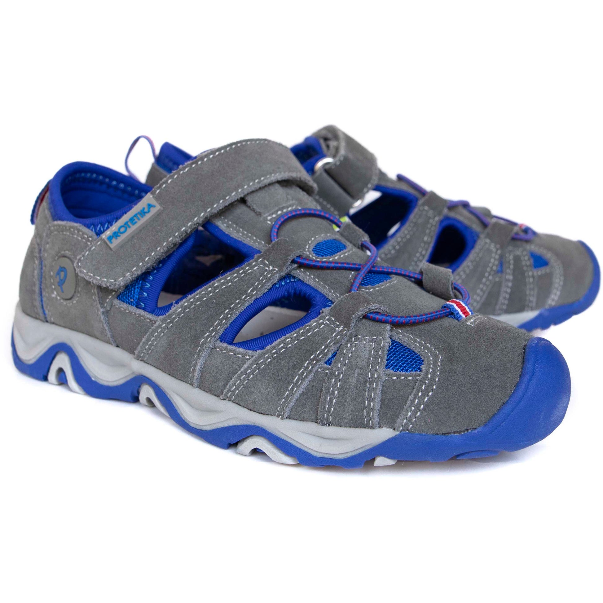 DAFY grey from Protetika brand are a suede leather sports sandals which will provide a whole day comfort to your boy.