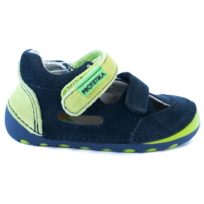 barefoot FLIP denim toddler boy sneakers (wide) - feelgoodshoes.ae