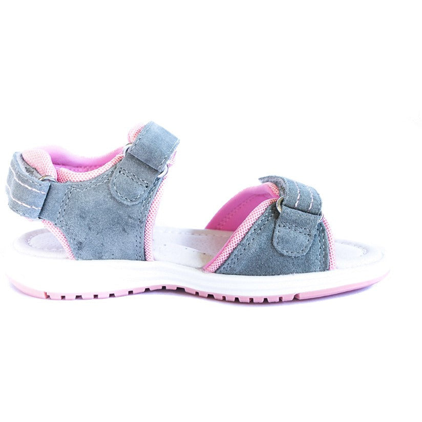 HOLY grey older girls arch support sandals - feelgoodshoes.ae