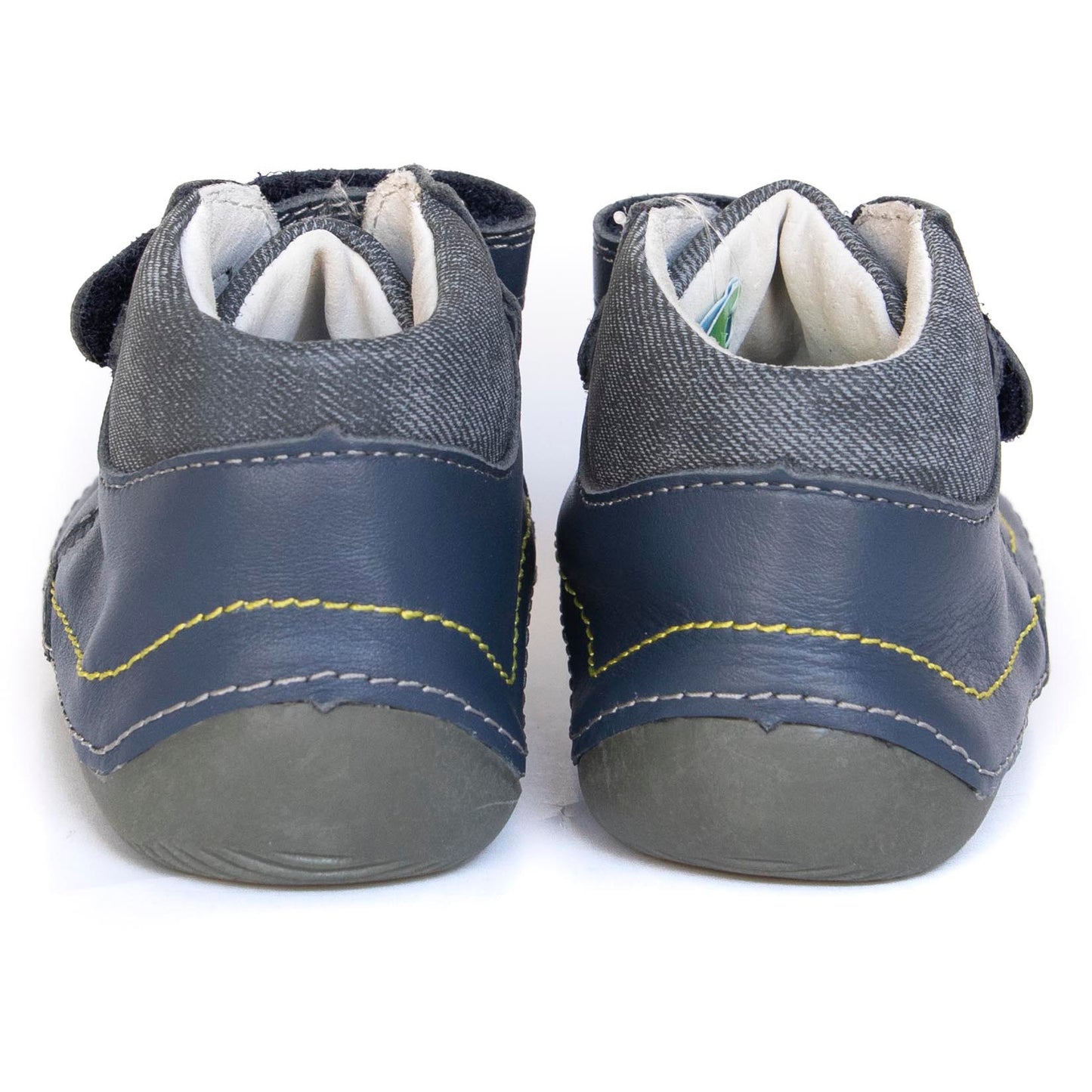 barefoot LENS green toddler boy sneakers (narrow) - feelgoodshoes.ae