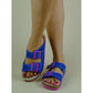 WALKER: colour dark blue - ladies orthotic sandals - feelgoodshoes.ae