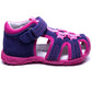 Arch supporting leather sandals for small girls