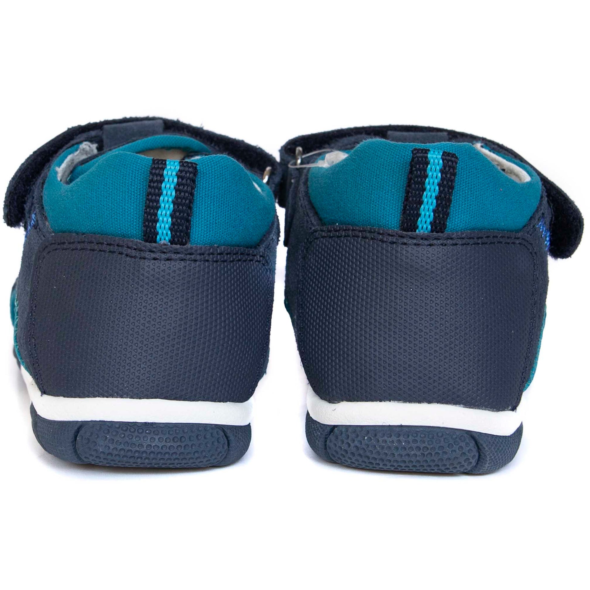 STOLER navy toddler boy arch support sandals - feelgoodshoes.ae