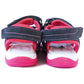 Older girl sandals with suede upper and arch support