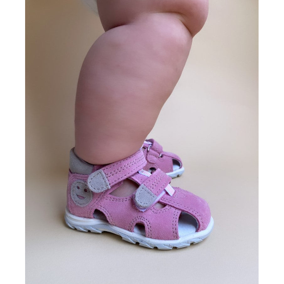 orthopedic toddler girl sandals: T102: color pink - feelgoodshoes.ae