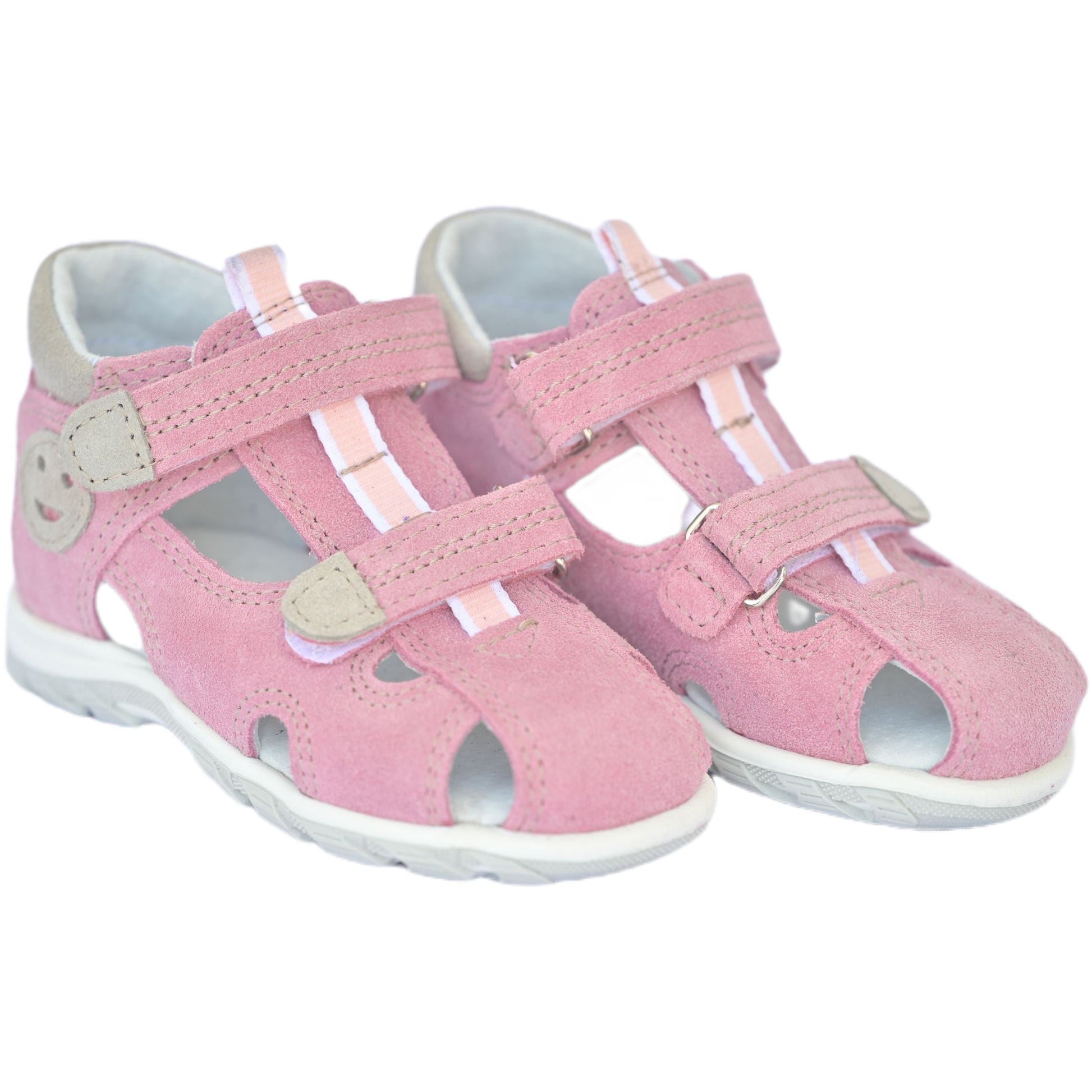 orthopedic toddler girl sandals: T102: color pink - feelgoodshoes.ae