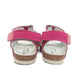 orthopedic older girls sandals  with open heel: T27: color pink - feelgoodshoes.ae