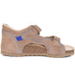 orthopedic older boys sandals  with closed solid heel: T32: color brown - feelgoodshoes.ae