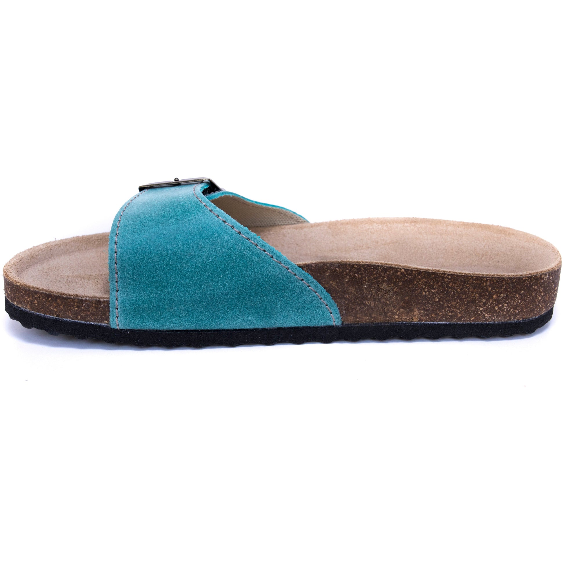 T80: color 54 - turquoise ladies orthotic sandals - feelgoodshoes.ae