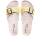 T80: color 70 - yellow ladies orthotic sandals - feelgoodshoes.ae