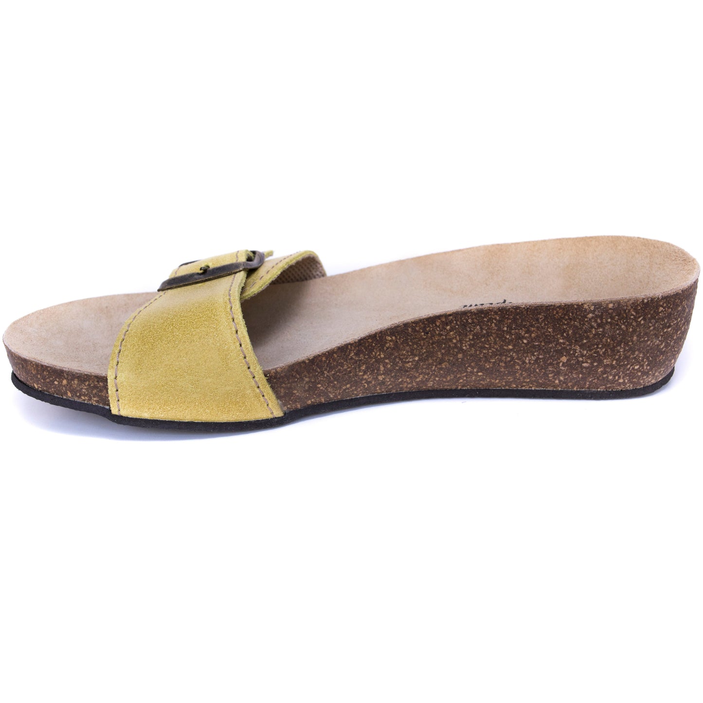 T84: color 70 - yellow ladies orthotic wedge sandals