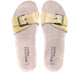 T84: color 70 - yellow ladies orthotic wedge sandals - feelgoodshoes.ae