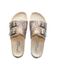 T92: colour 40 - white brown ladies orthotic sandals - feelgoodshoes.ae