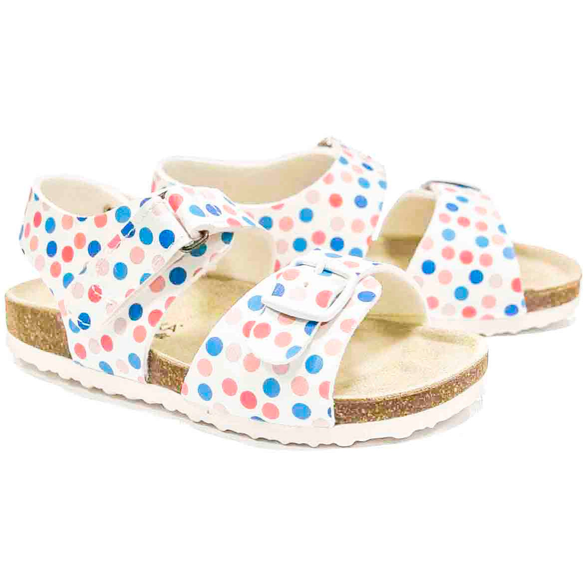 orthotic older girls sandals : T97: polka dots