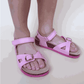 Protetika off-the-rack orthopedic sandals with ankle velcro closure